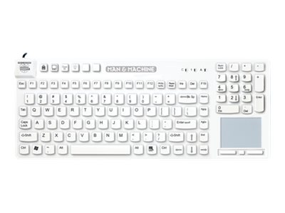 Man & Machine Really Cool Touch Tastatur Kablet Tysk