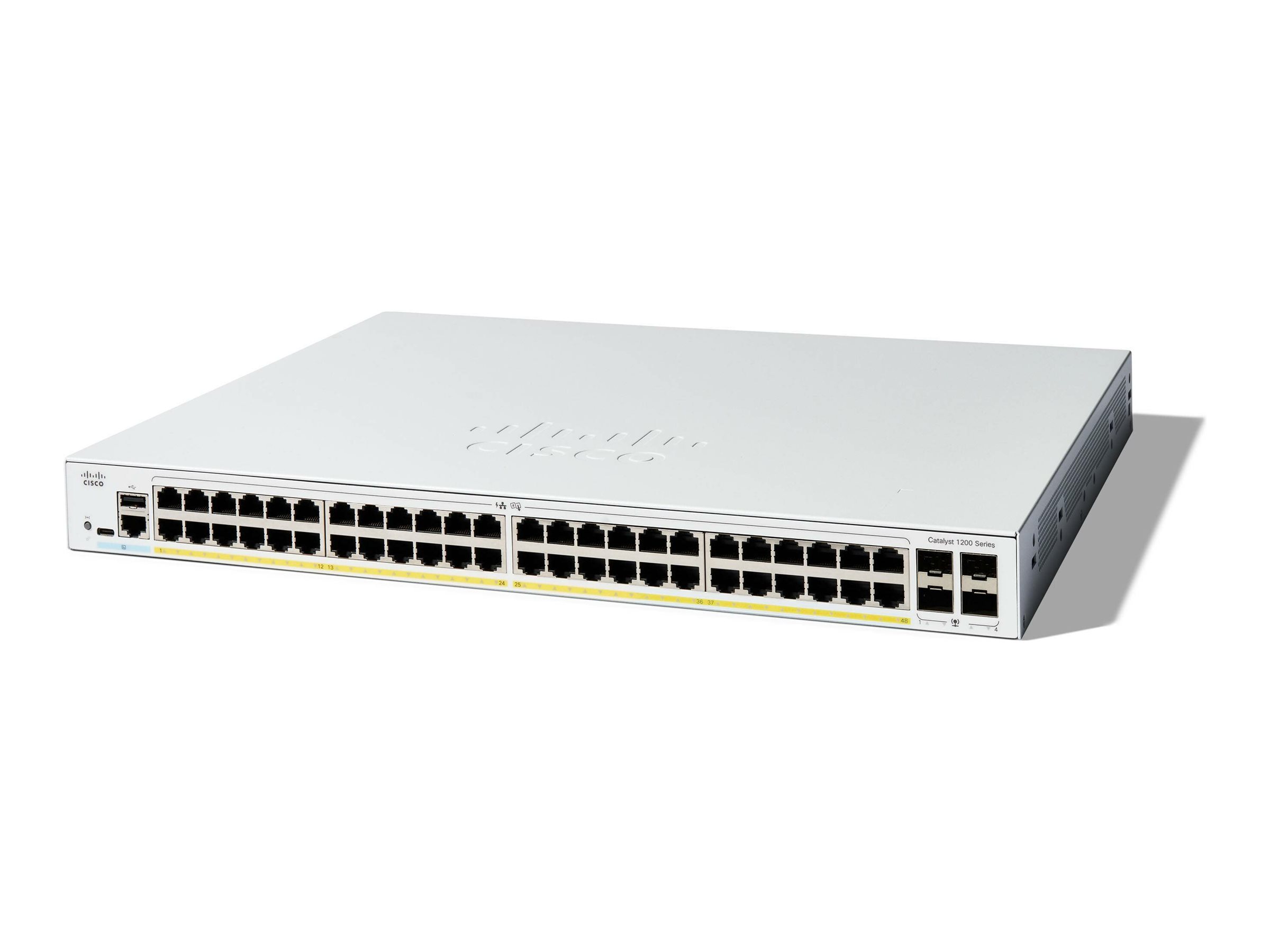 Cisco Catalyst 1200-48P-4G Switch 48-porte Gigabit Ethernet PoE+
