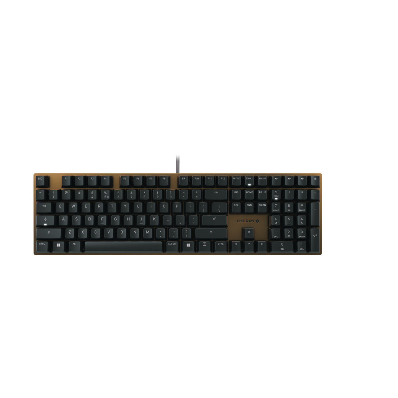 CHERRY KC 200 MX Tastatur Mekanisk Kablet USA med Euro-symbol