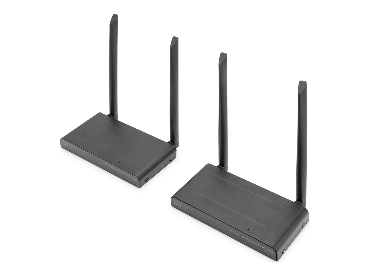 DIGITUS 4K Wireless HDMI KVM Extender Set - 150 m