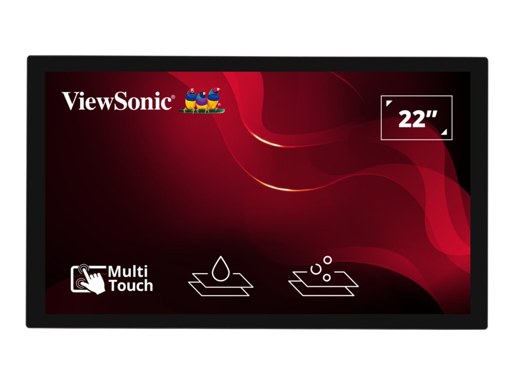 ViewSonic XF2230 22" 1920 x 1080 (Full HD) VGA (HD-15) HDMI DisplayPort
