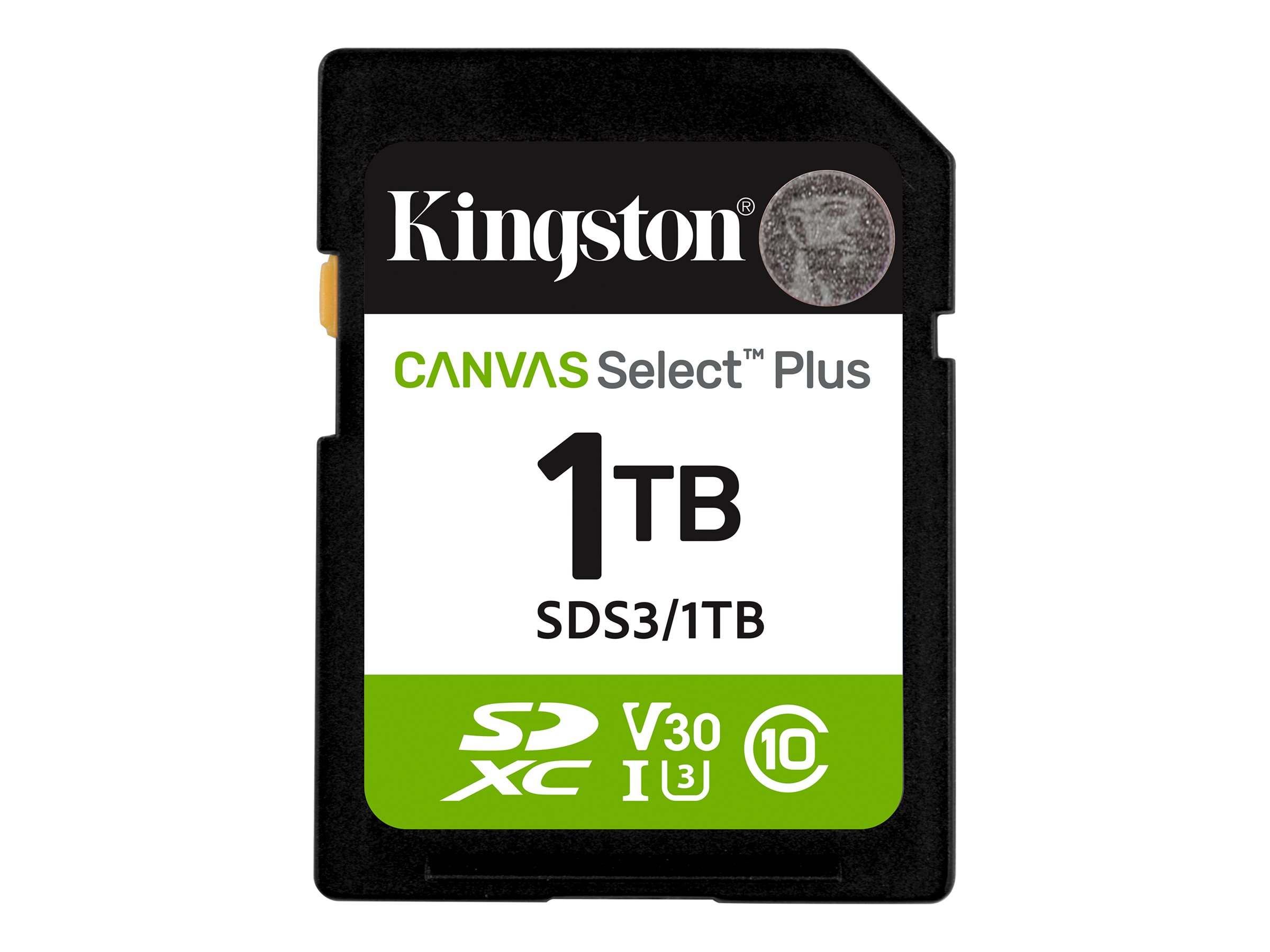Kingston Canvas Select Plus SDXC UHS-I Memory Card 1TB 150MB/s