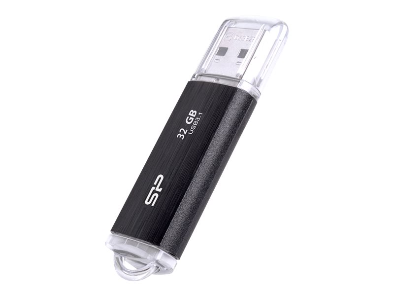 SILICON POWER Blaze B02 - USB flashdrive - 32 GB - USB 3.0 / USB-C - sort