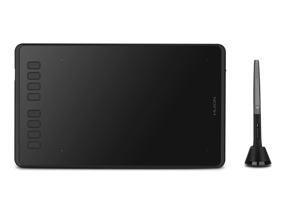 Tegneplade HUION H950P - 5080 lpi, 220 × 137 mm, USB, sort