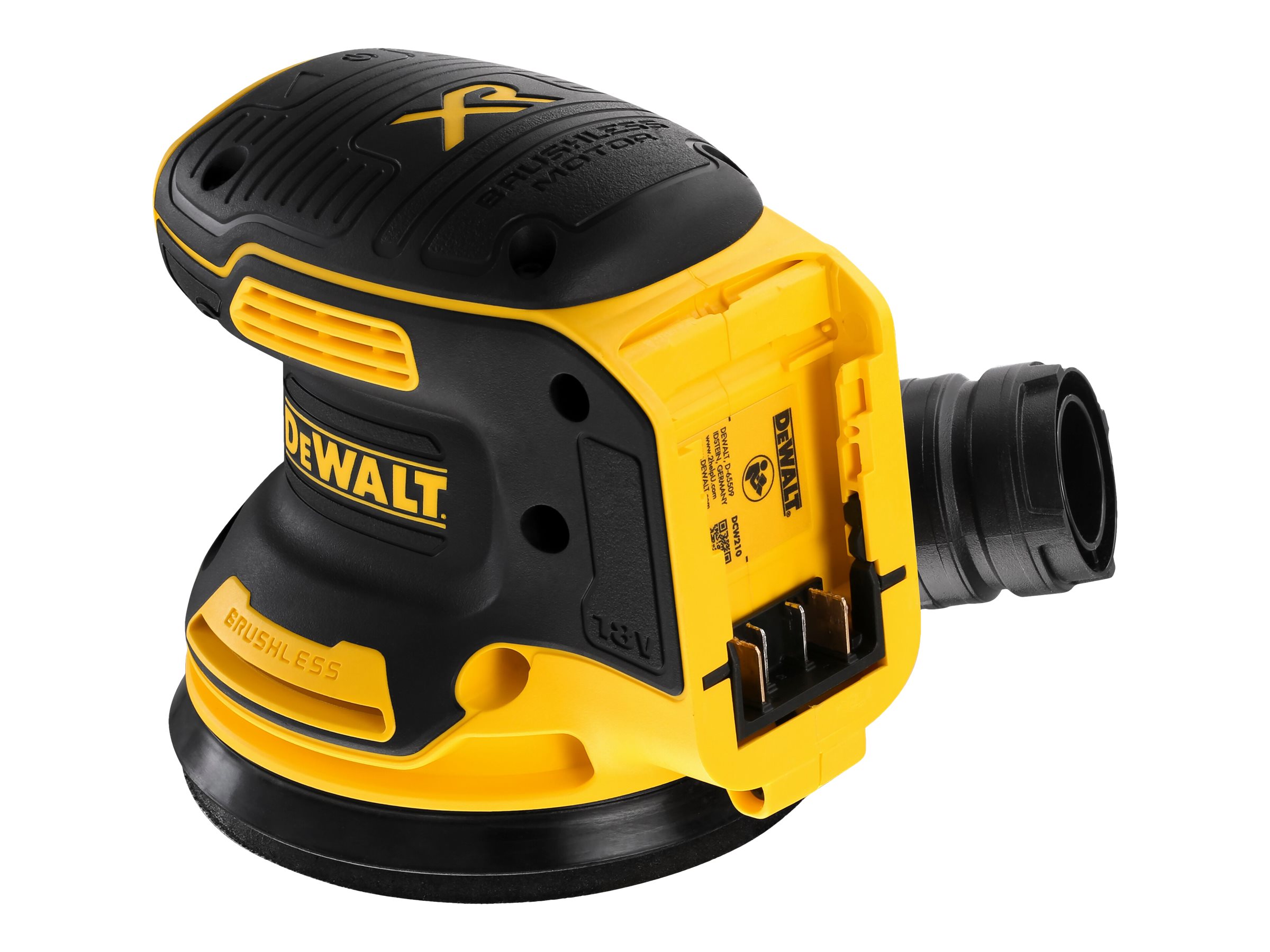 DeWALT 18v Excentersliber 125mm DCW210N-XJ Løs Enhed