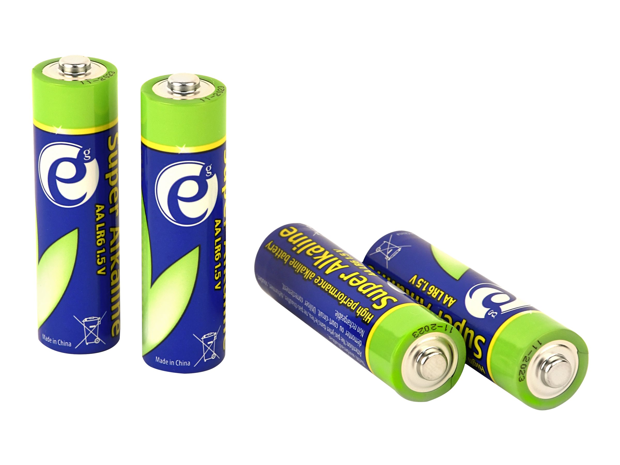 EnerGenie - Batteri 4 x AA type - Alkalisk - 2900 mAh