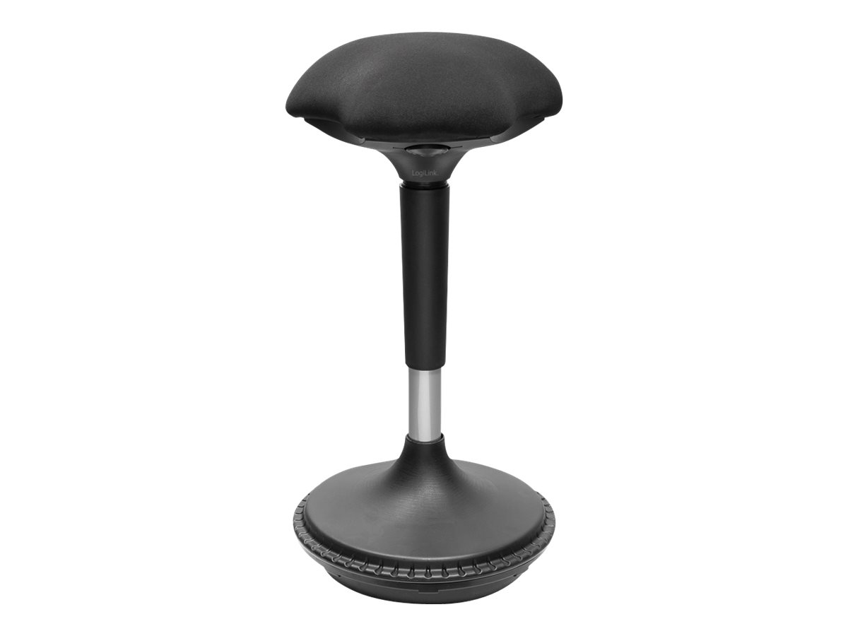 LogiLink Height adjustable wobble stool for sit-stand desk Skammel - ABS-gummi - Op til 120 kg