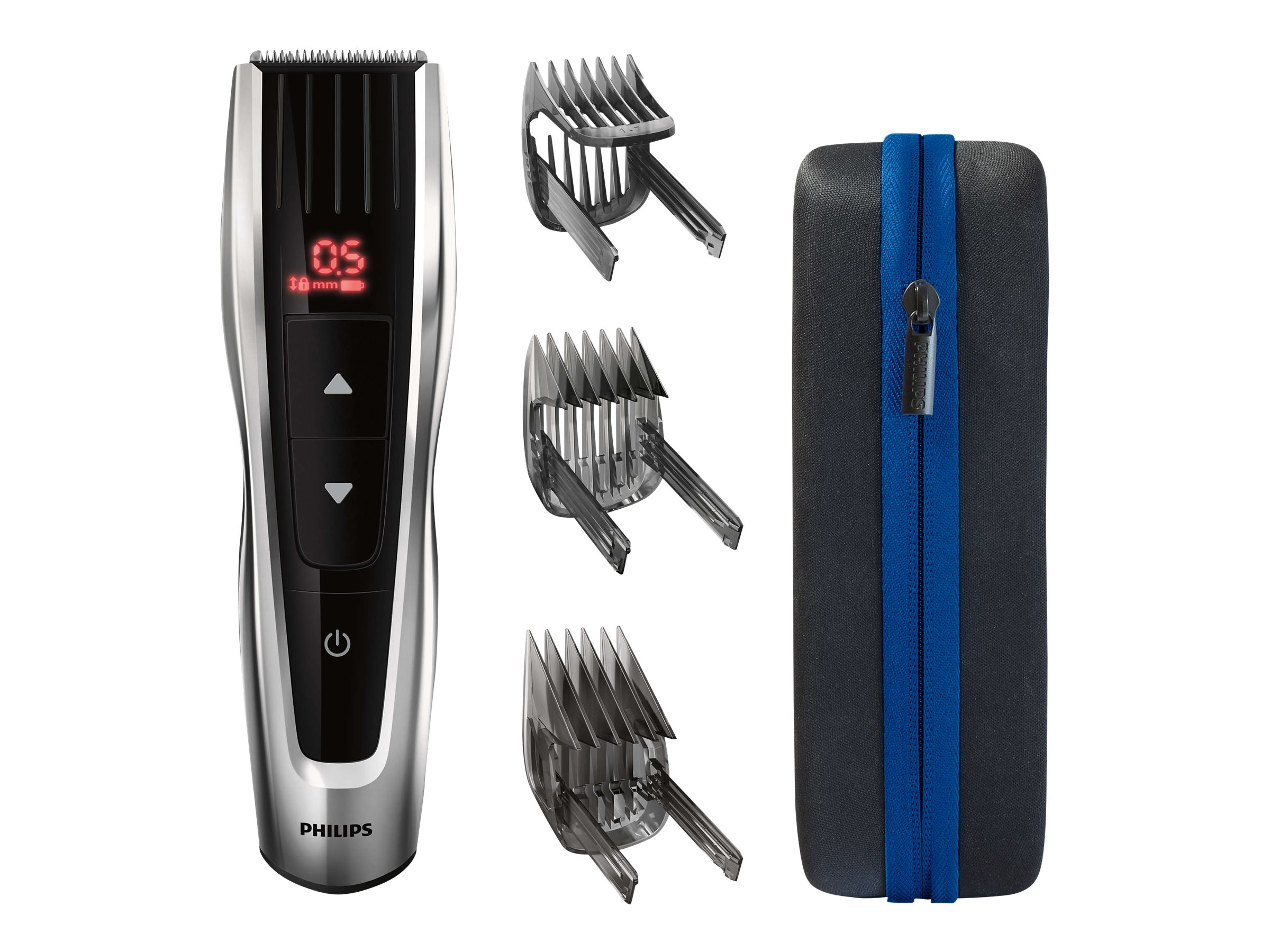 Philips HAIRCLIPPER Series 9000 HC9420 Hårklipper Sort Sølv