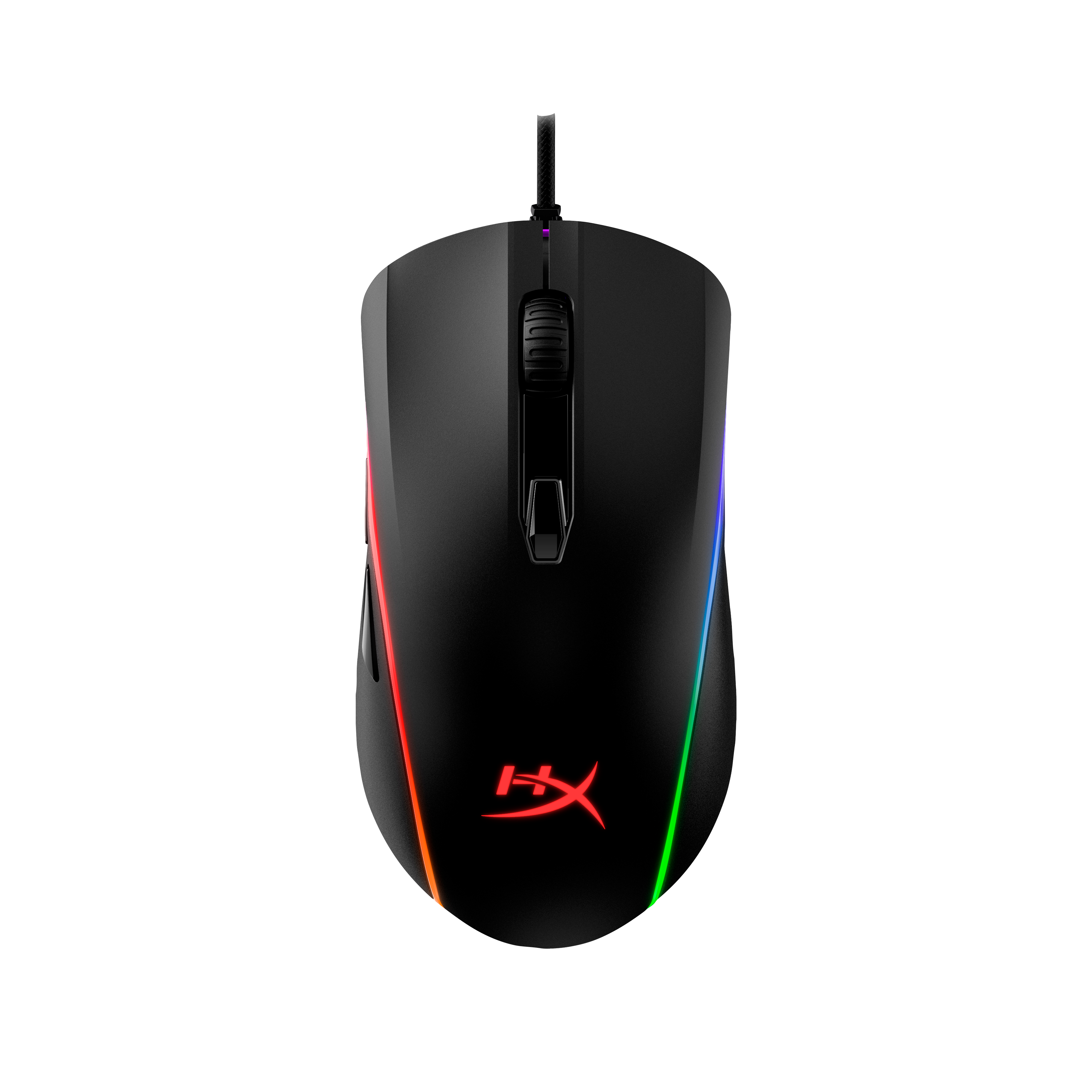 HyperX Pulsefire Surge RGB - Gaming Mus - Optisk - 6 knapper - Sort