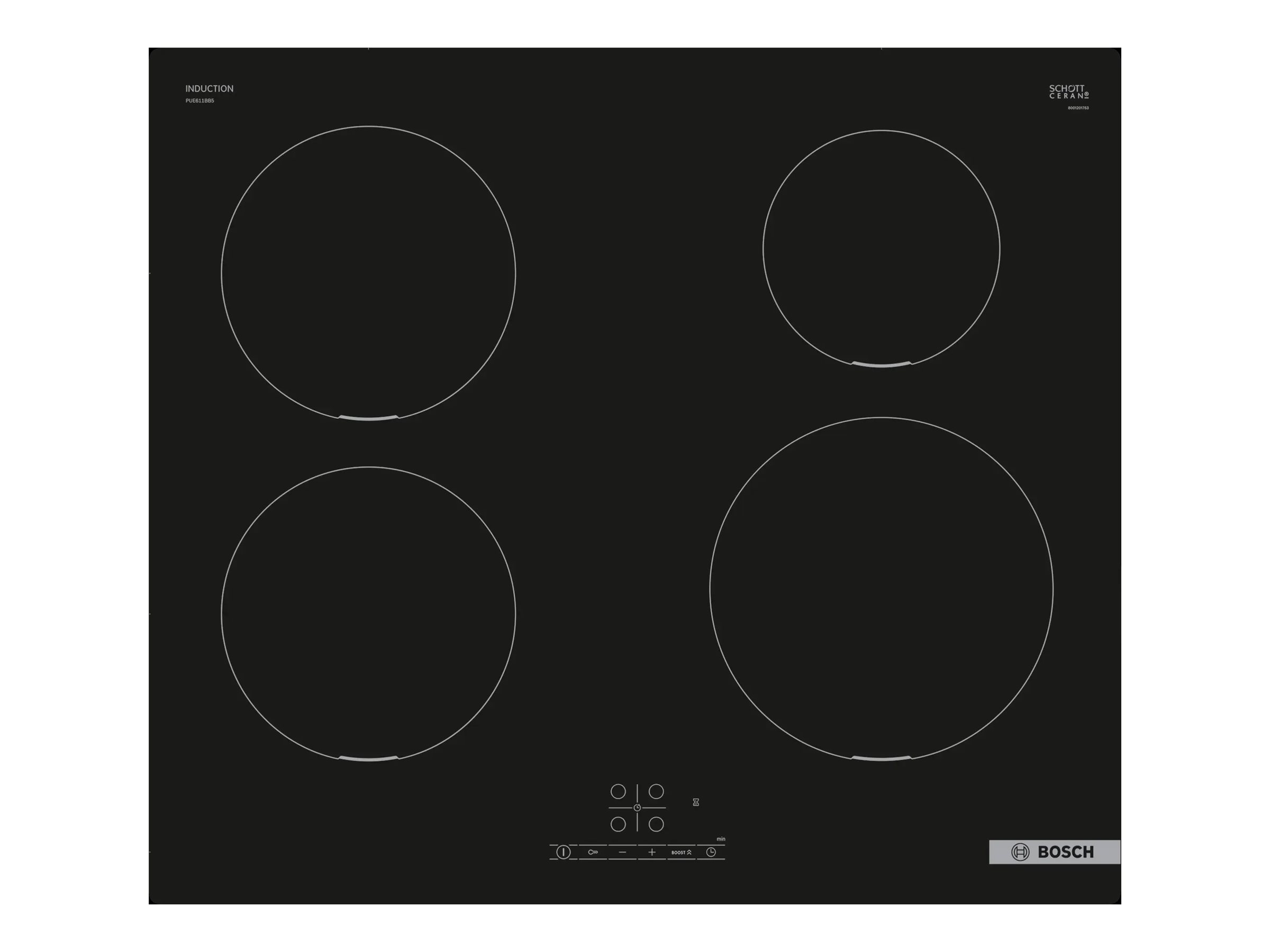 Bosch Serie | 4 PUE611BB5D Induktionskogeplade