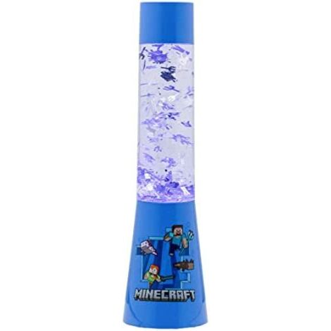 Paladone Minecraft Flow Lamp, Blå, Universel, Børn, Blå, Atmosfære, Batteri, USB