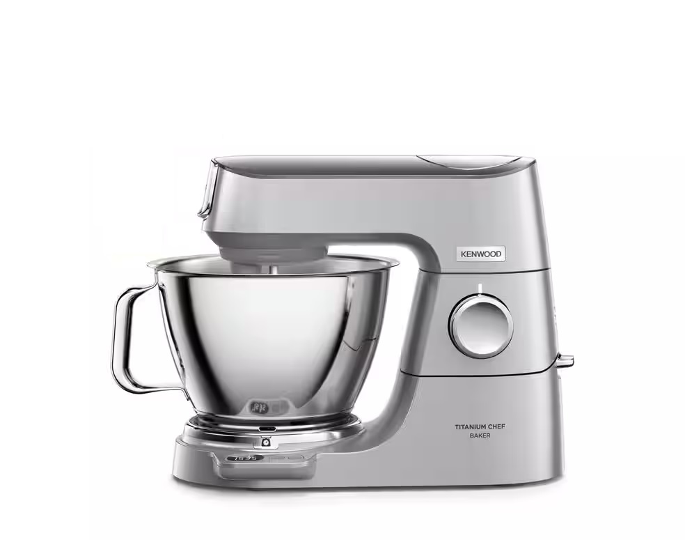 Kenwood Titanium Chef Baker KVC85.124SI - Køkkenmaskine - 1200 W - sølv