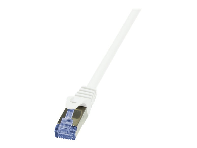 LogiLink PrimeLine CAT 6a SFTP, PiMF 25cm Patchkabel Hvid