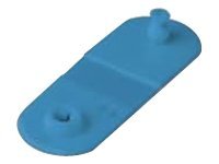 Zebra Clips til håndledsbånd Blå