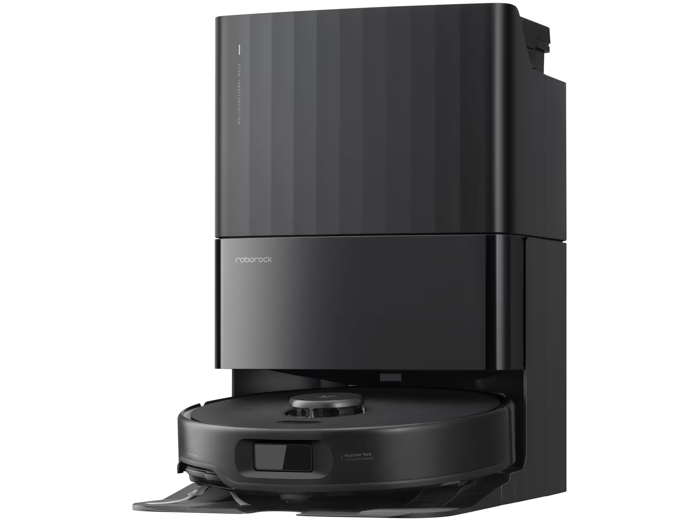 Roborock Qrevo Edge 5V1 Støvsuger Robotstyret Sort