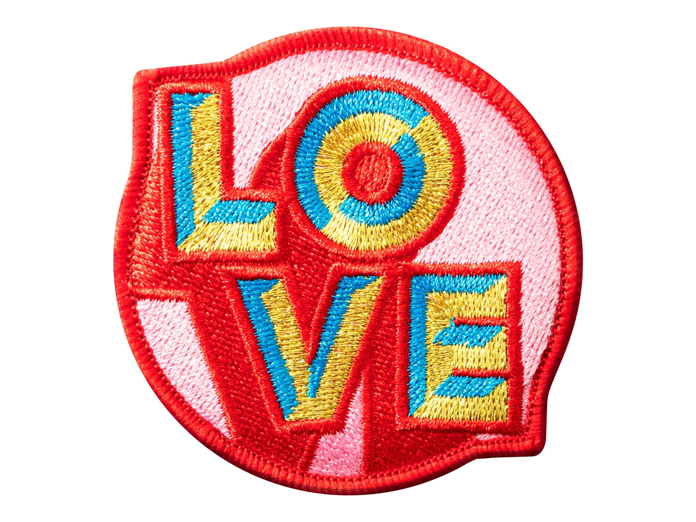 MAGMOJI Badge Love Logo badge Blå Pink Rød Gul
