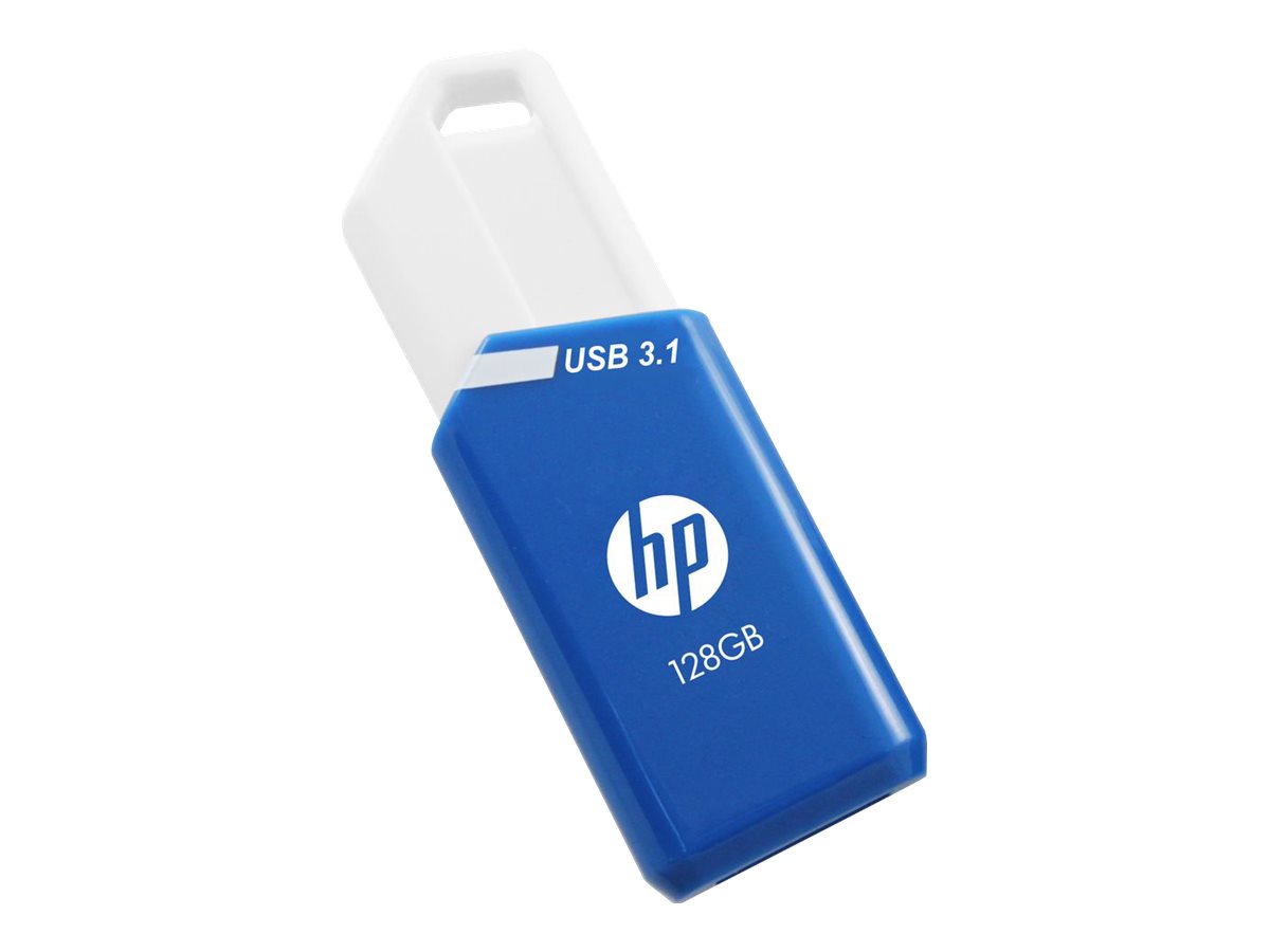 HP x755w 128GB USB 3.1 USB stick Blå Hvid