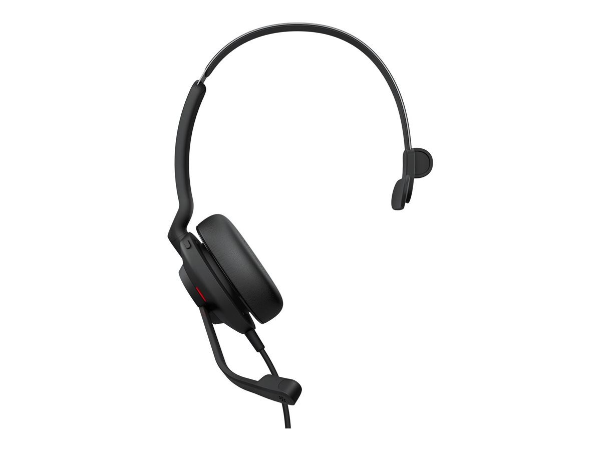 Jabra Evolve2 30 UC Mono Kablet Høretelefoner Sort
