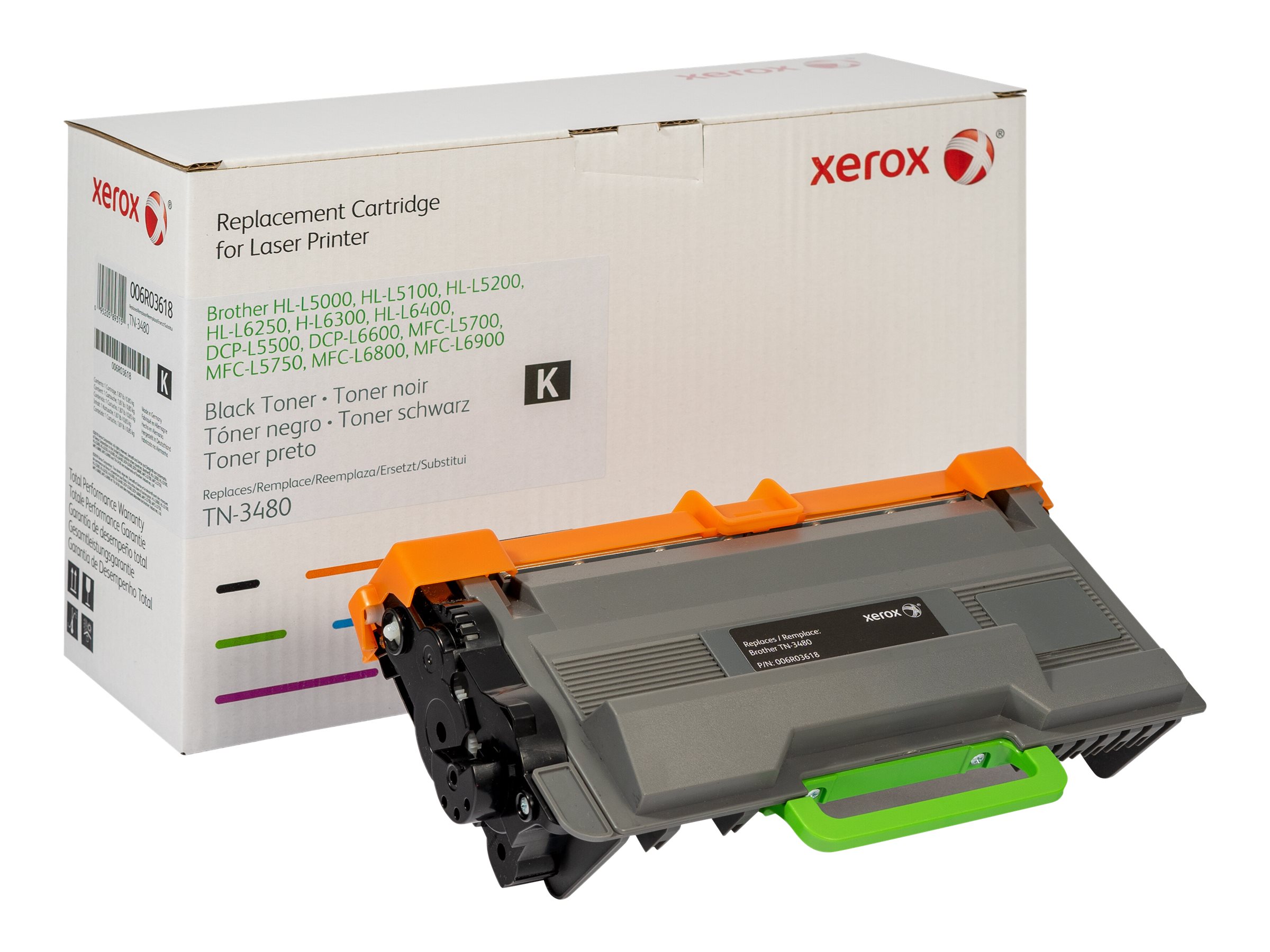 Xerox 006R03618 / Alternative to Brother TN3480 - Balck Toner