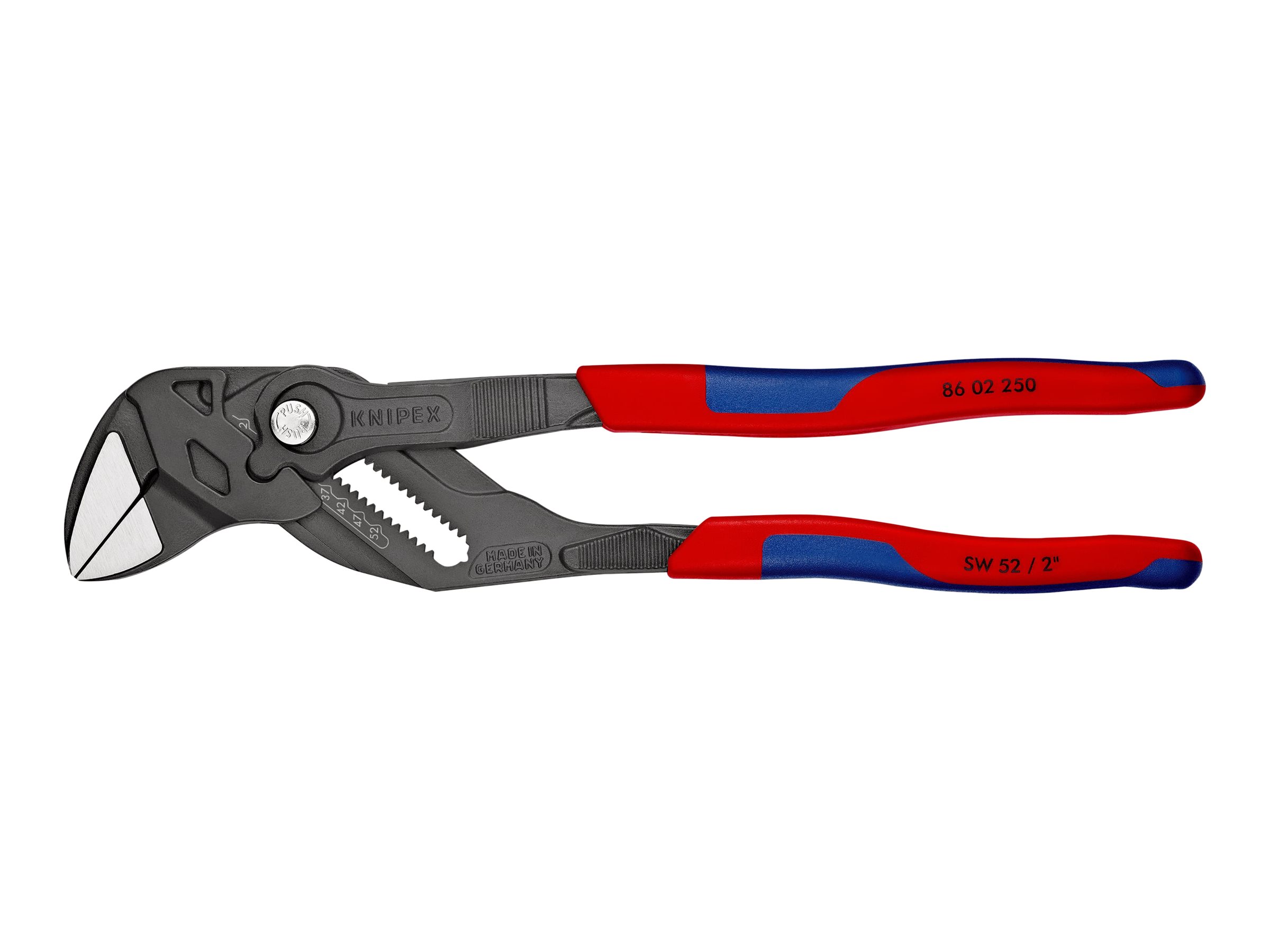 KNIPEX - Tunge og rille-tang - 250 mm - maks. åbning: 52 mm
