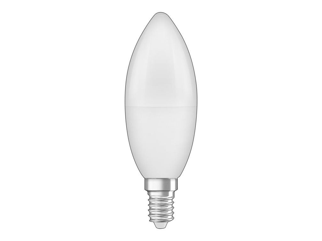 OSRAM STAR CLASSIC B LED-lyspære 7.5W F 806lumen 2700K Varmt hvidt lys