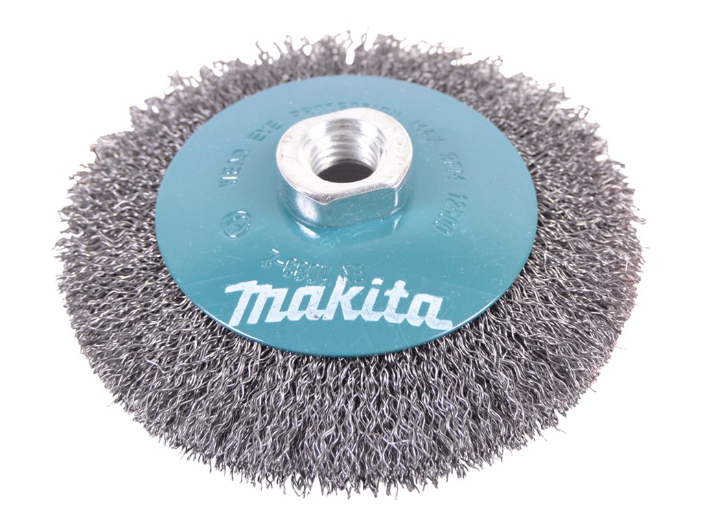 Makita wire wheel brush - for paint rust weld edges