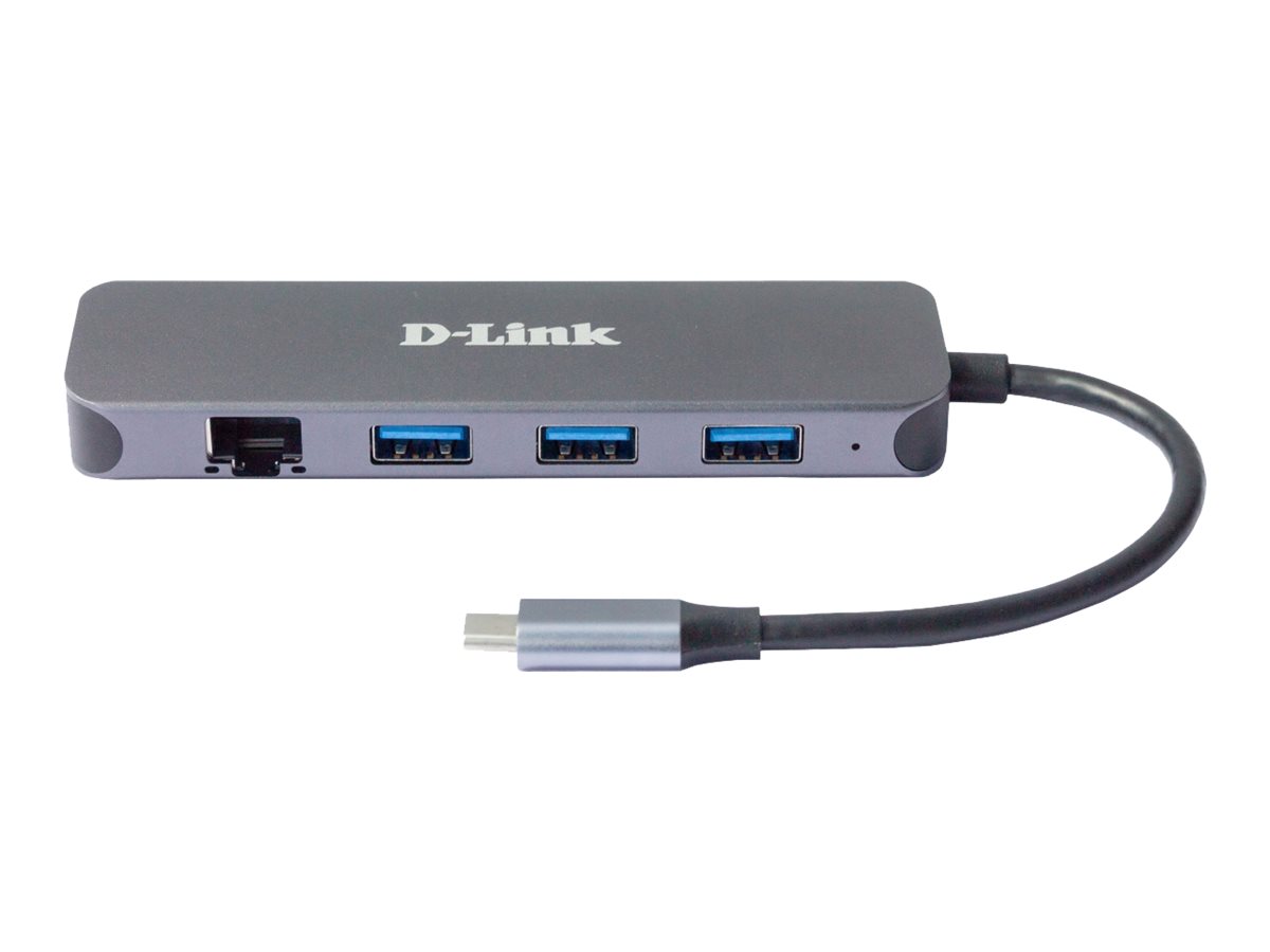 D-link Dub-2334 Dockingstation Ledningsført Usb Type-c Grå Usb-c