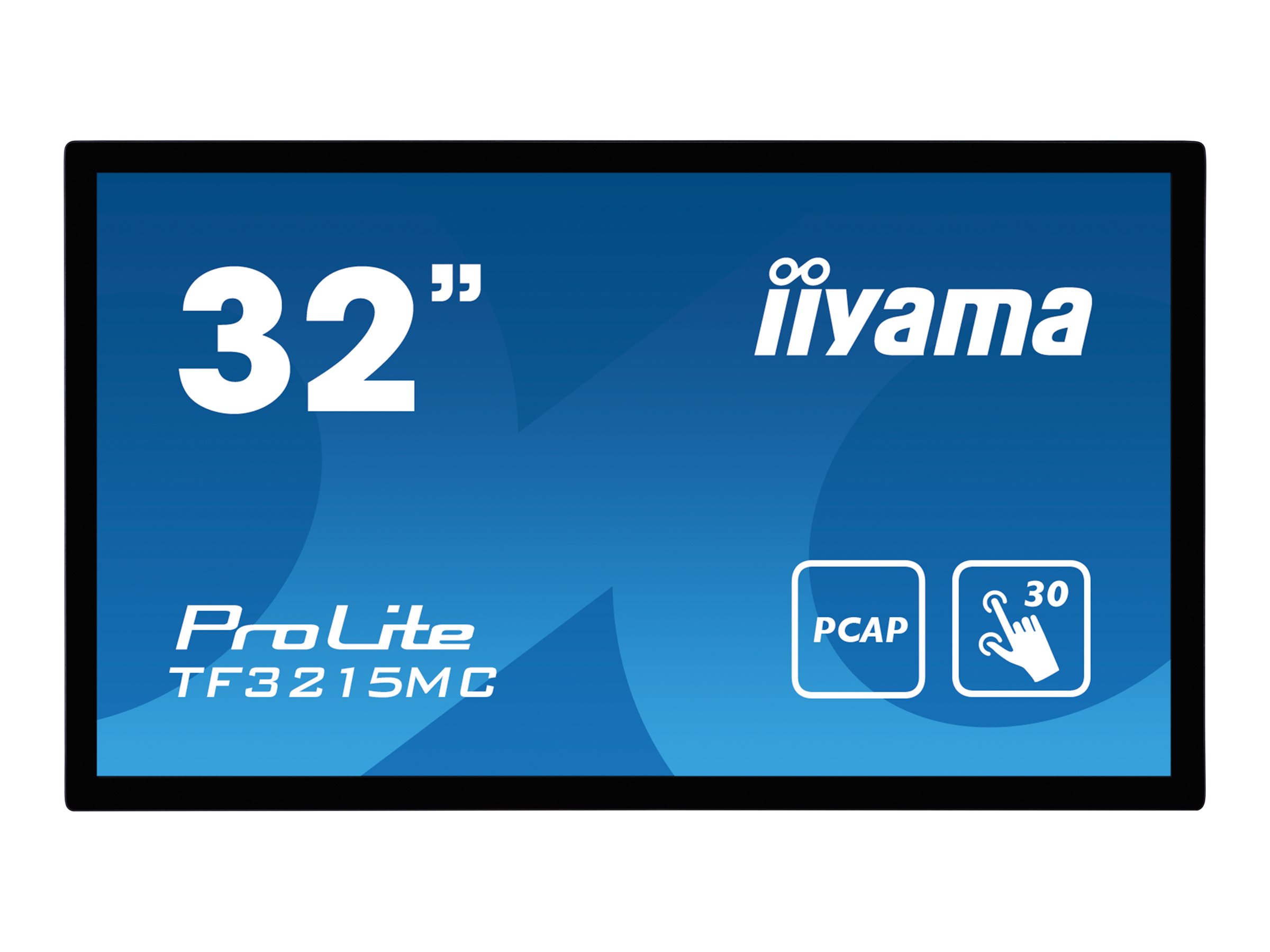 Iiyama Prolite Tf3215mc-b2 32 tommer Touch Open Frame Fhd 16:9 31.5 tommer 1920 × 1080pixels Va 16:9