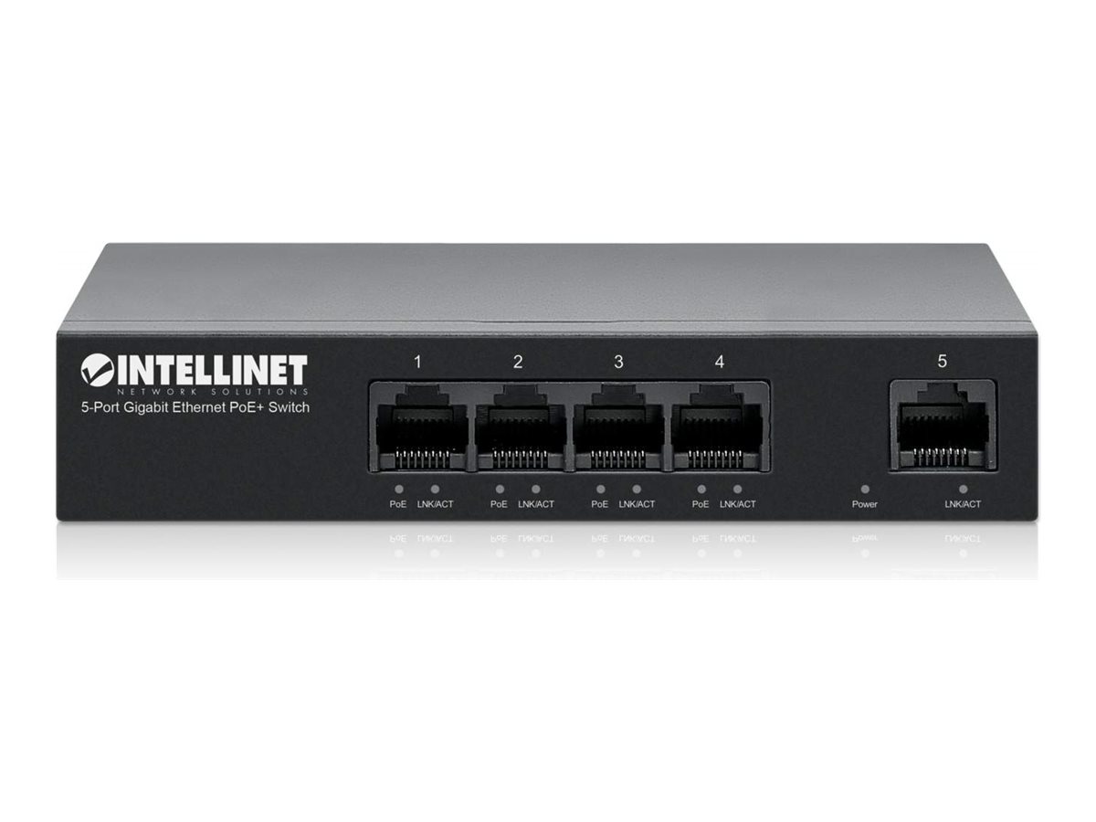 Intellinet 5-porte Gigabit Ethernet PoE+