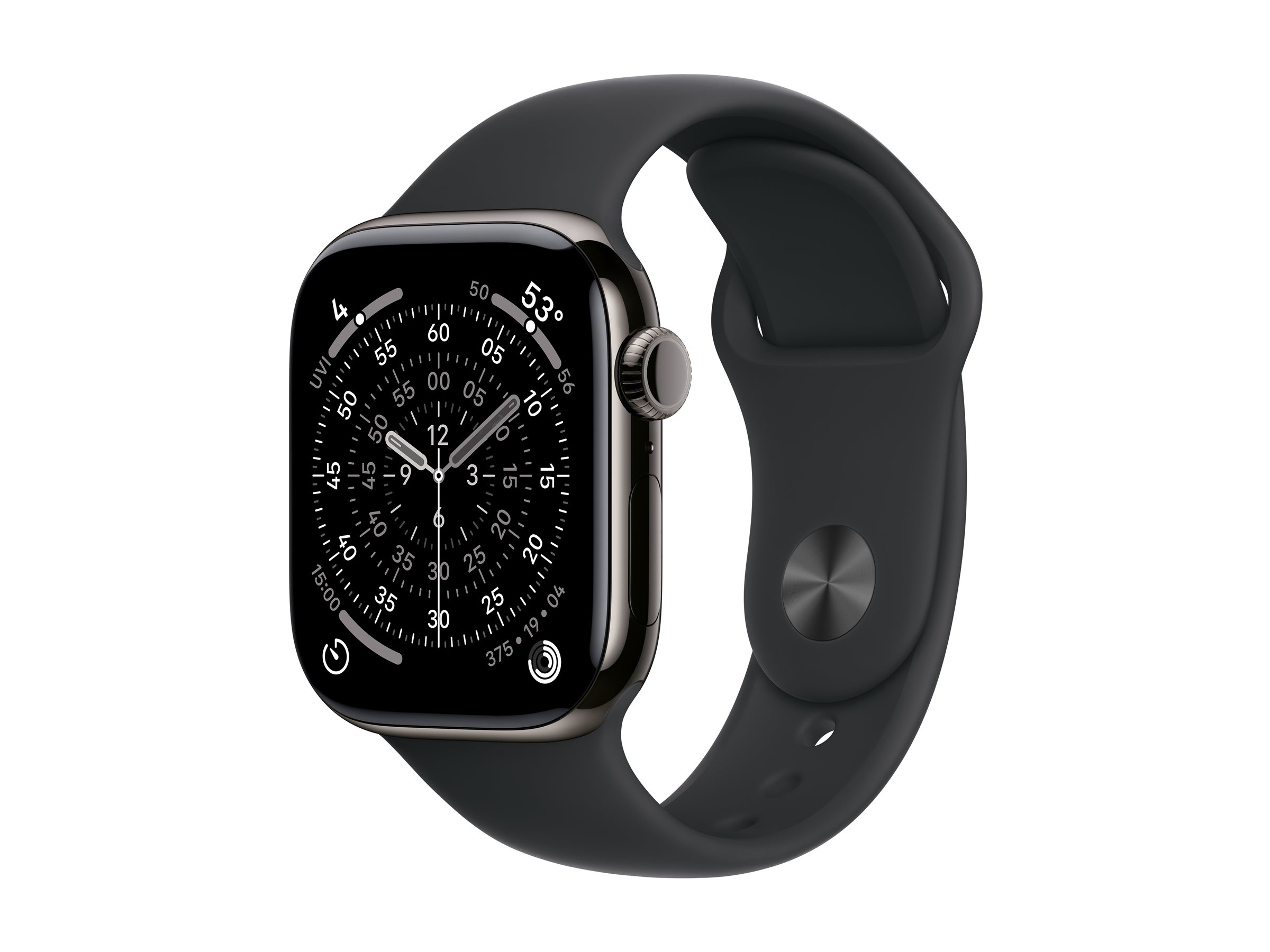 Apple Watch Series 11 (GPS + Cellular) 42 mm Sort Grå SmartWatch