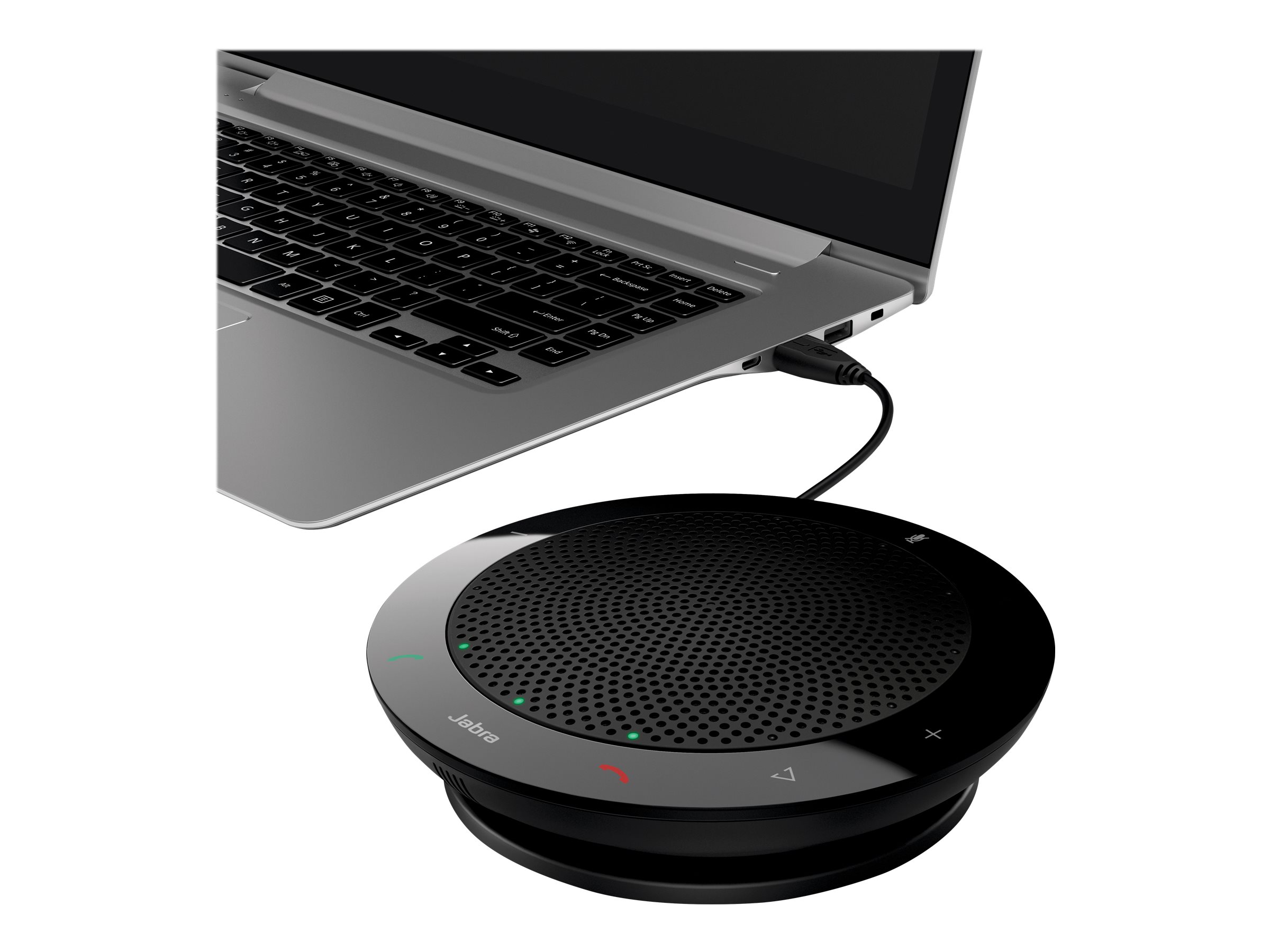 Jabra SPEAK 410 MS VoIP desktop konferencetelefon Kabling