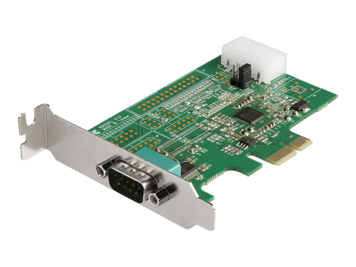 StarTech.com PEX1S953LP 1-port PCI Express RS232 Serial Adapter Card - PCIe RS232 Serial Host Controller Card - PCIe to Serial DB9 - 16950 UART