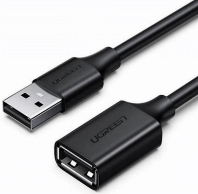 Ugreen 10316 USB-A to USB-A 2m Sort