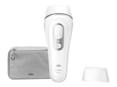 Braun Silk-expert Pro 3 PL3020 Hårfjernelses-system Grå Hvid