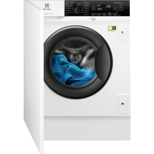 Electrolux EW8F348SCI vaskemaskine Front-læsning 8 kg 1351 rpm Sort billede