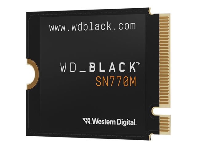 WD_BLACK SN770M WDS100T3X0G - SSD - 1 TB - mobilt spildrev - intern - M.2 2230 - PCIe 4.0 x4 (NVMe)