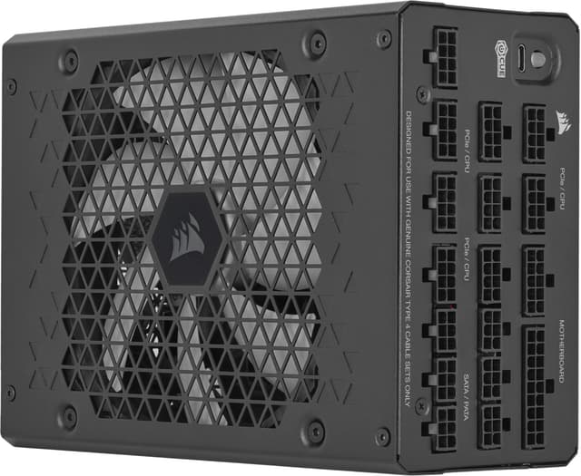 Corsair HX1500i Strømforsyning - 1500 Watt - 140 mm - ATX 3.1 - 80 Plus Platinum certified
