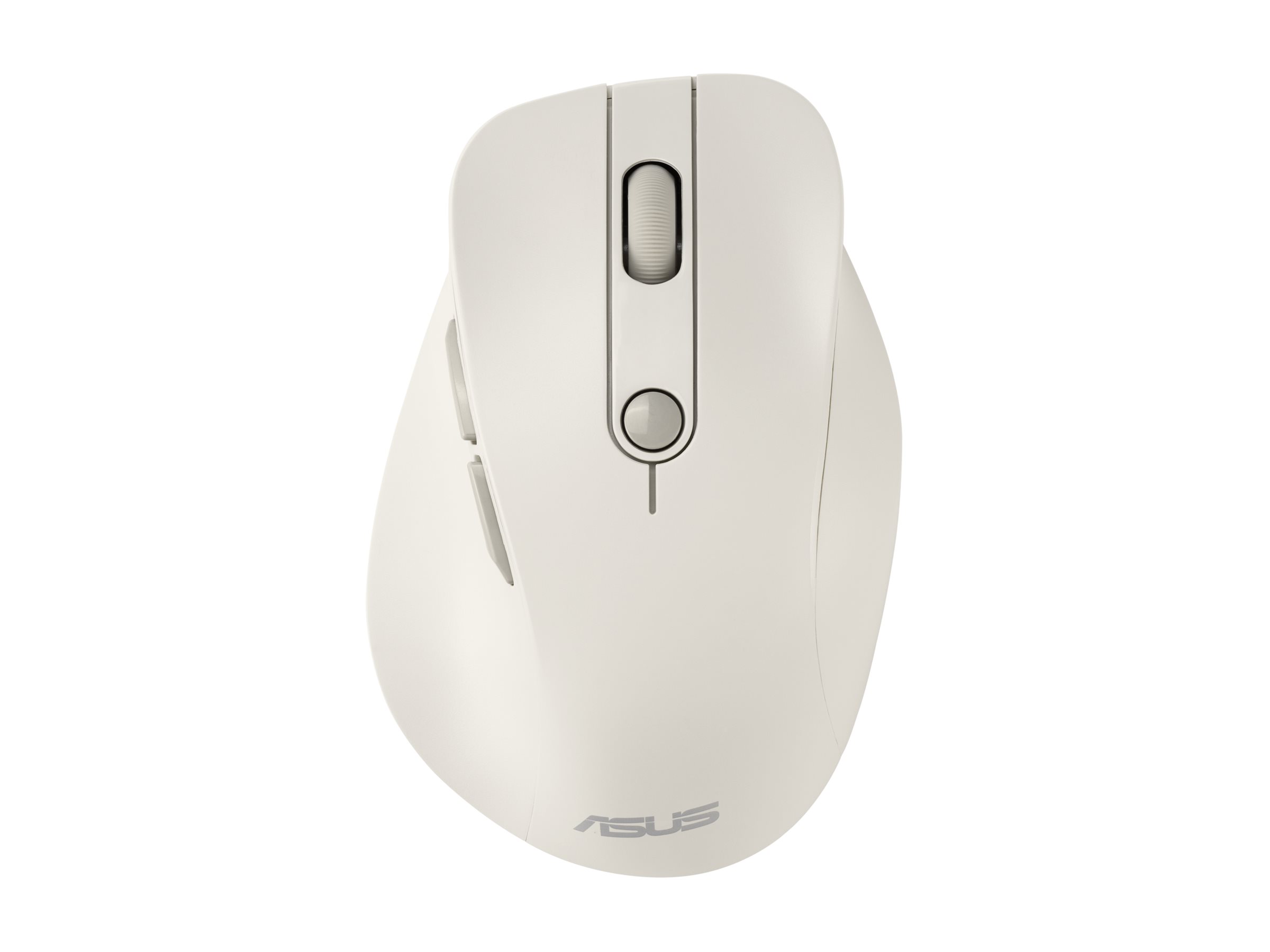 ASUS MD105 MK trådløs mus - højrehåndet, RF + Bluetooth, 2.400 DPI - Beige