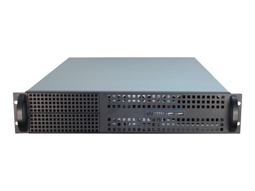 Inter-Tech IPC 2U-2129N - Rack-monterbar 2U - SSI EEB - ingen strømforsyning - USB