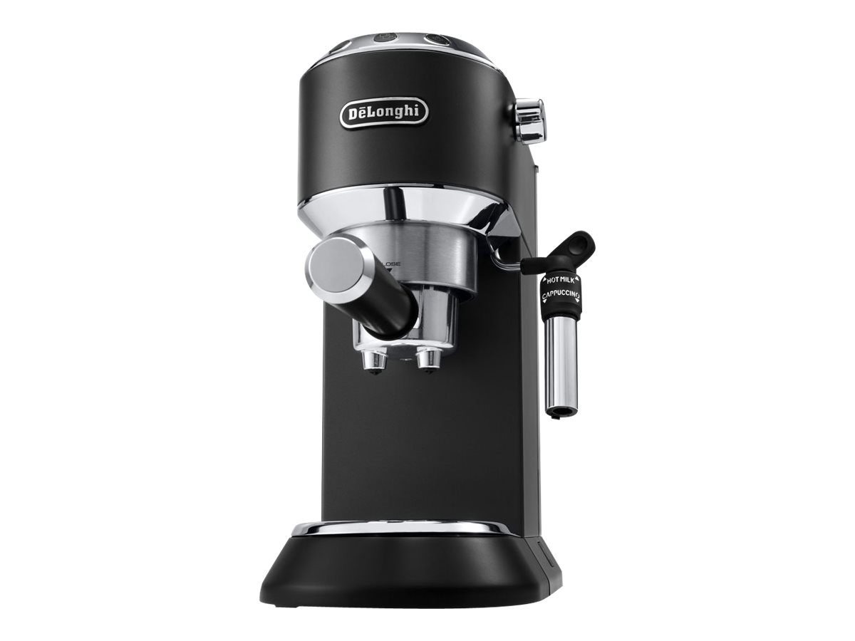 De'Longhi DEDICA EC 685.BK - Kaffemaskine med mælkeskummer - 15 bar - sort