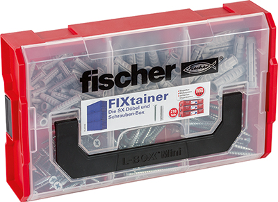 Fischer FixTainer - SX-plug and screw-Box