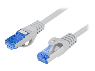 Lanberg patch cable - 1 m - grey RAL 7035 - Blå - 1meter