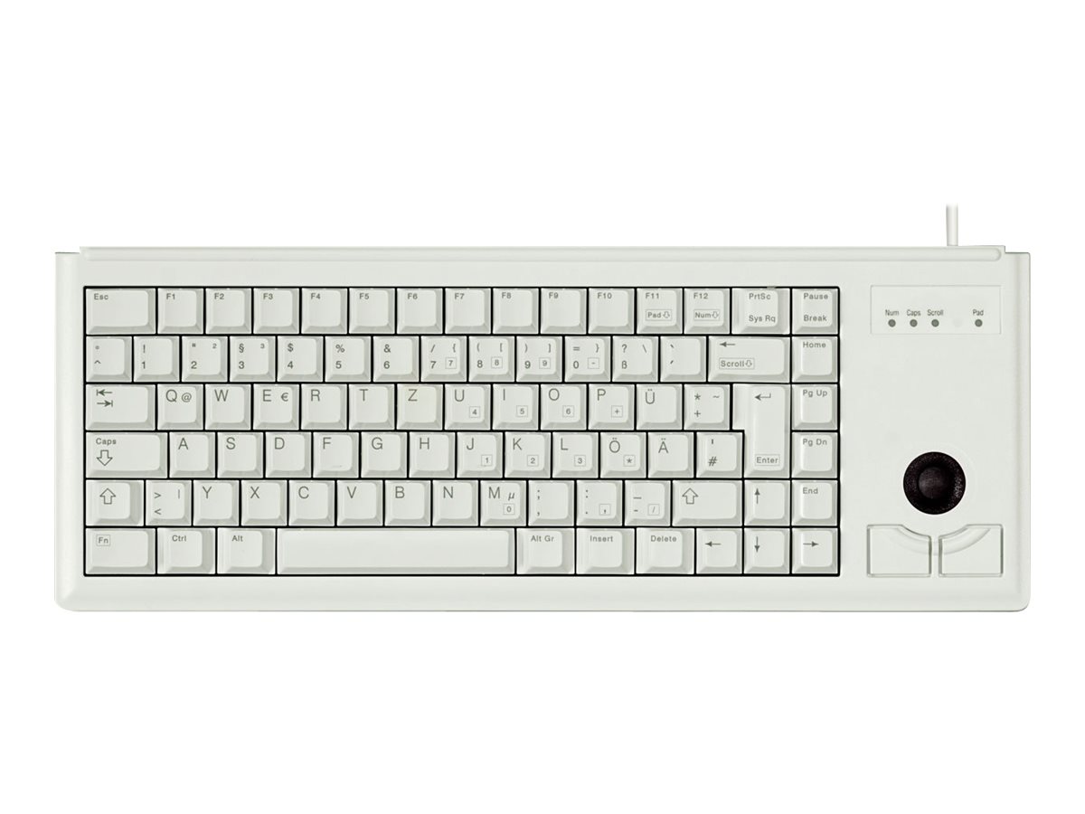Cherry Compact-Keyboard G84-4400 - Tastatur - Engelsk - Grå