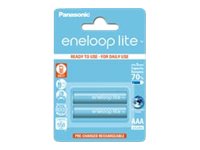 Panasonic eneloop lite AAA type Batterier til generelt brug (genopladelige) 550mAh 2