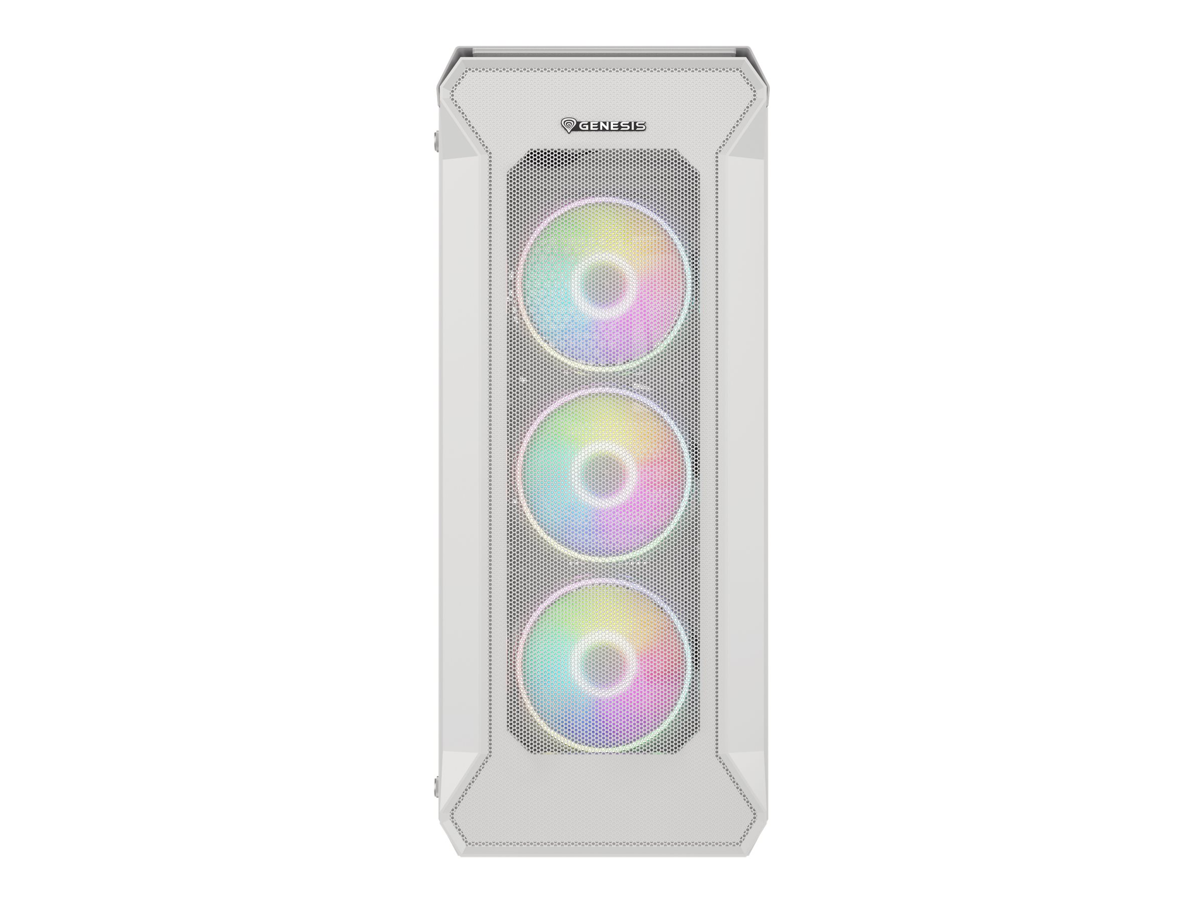 Natec Genesis Irid 505 V2 aRGB - Kabinet - Tower - Hvid