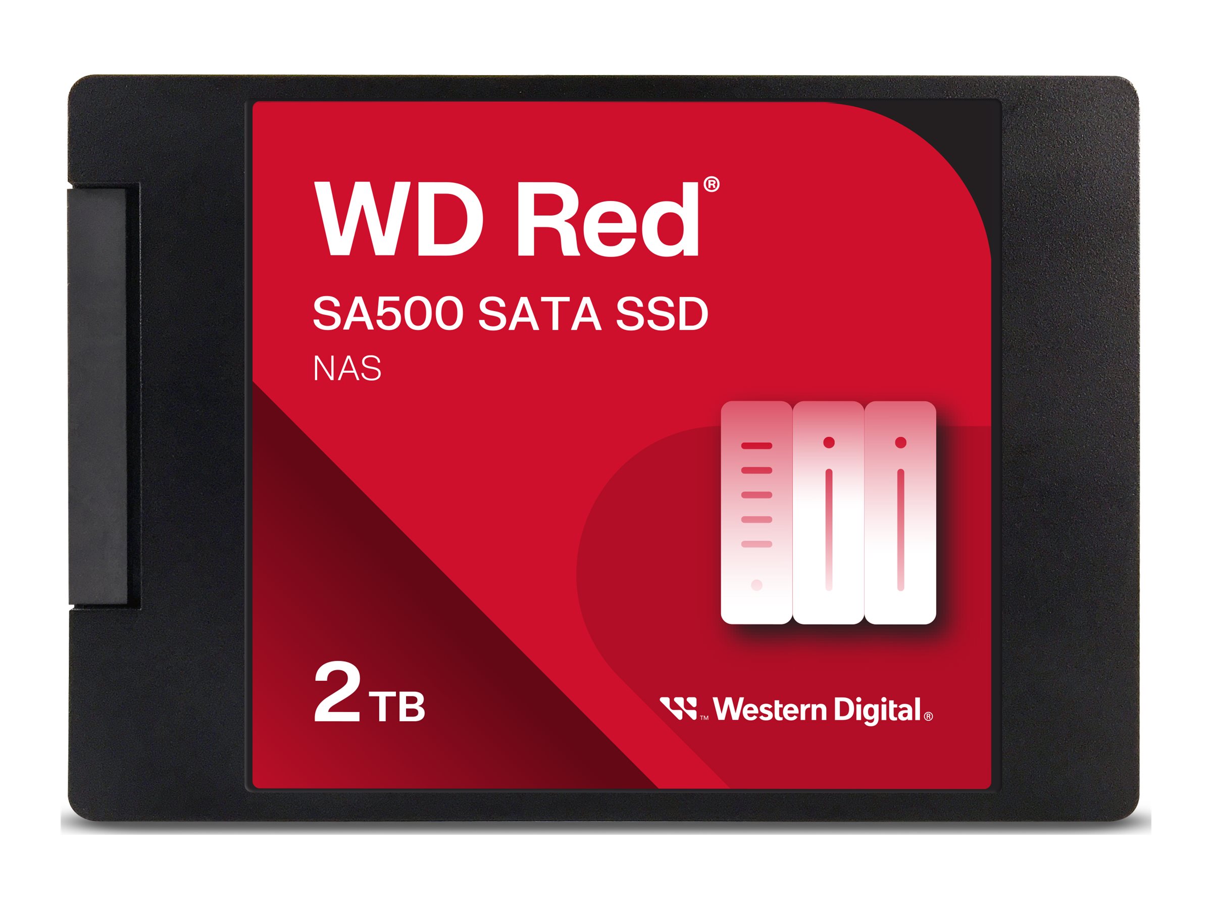 Sandisk Red Sa500 2tb Ssd 2,5 tommer Sata 6.0 Gbit/s
