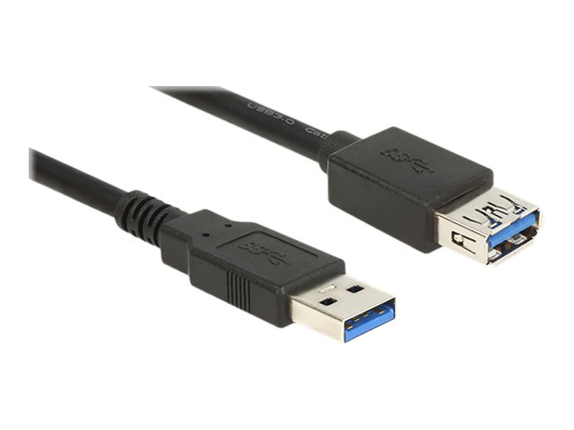 Delock Extension cable USB 3.0 USB forlængerkabel 3m Sort