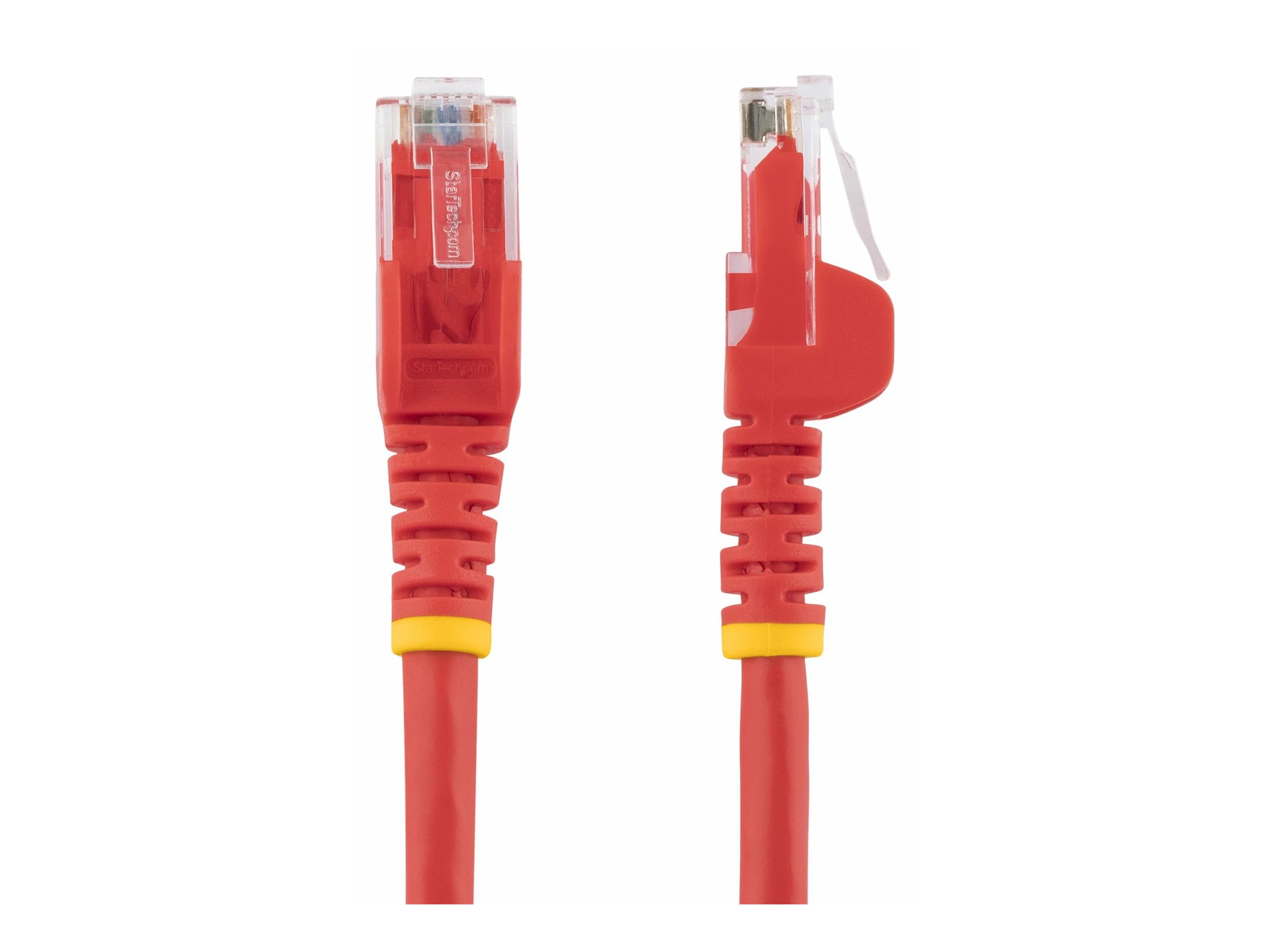 StarTech.com 2m CAT6 Cable - Red Snagless CAT 6 Wire - 100W RJ45 UTP 650MHz Category 6 Network Patch Cord UL/TIA (N6PATC2MRD) CAT 6 Ikke afskærmet