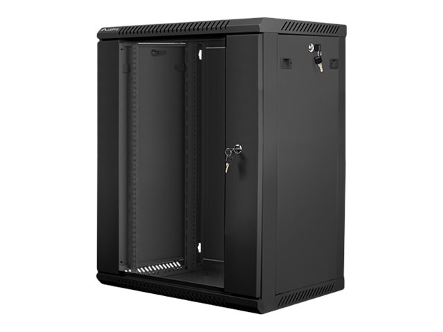 Lanberg WF01-6415-10B - 15U - Wall Mount Rack Cabinet