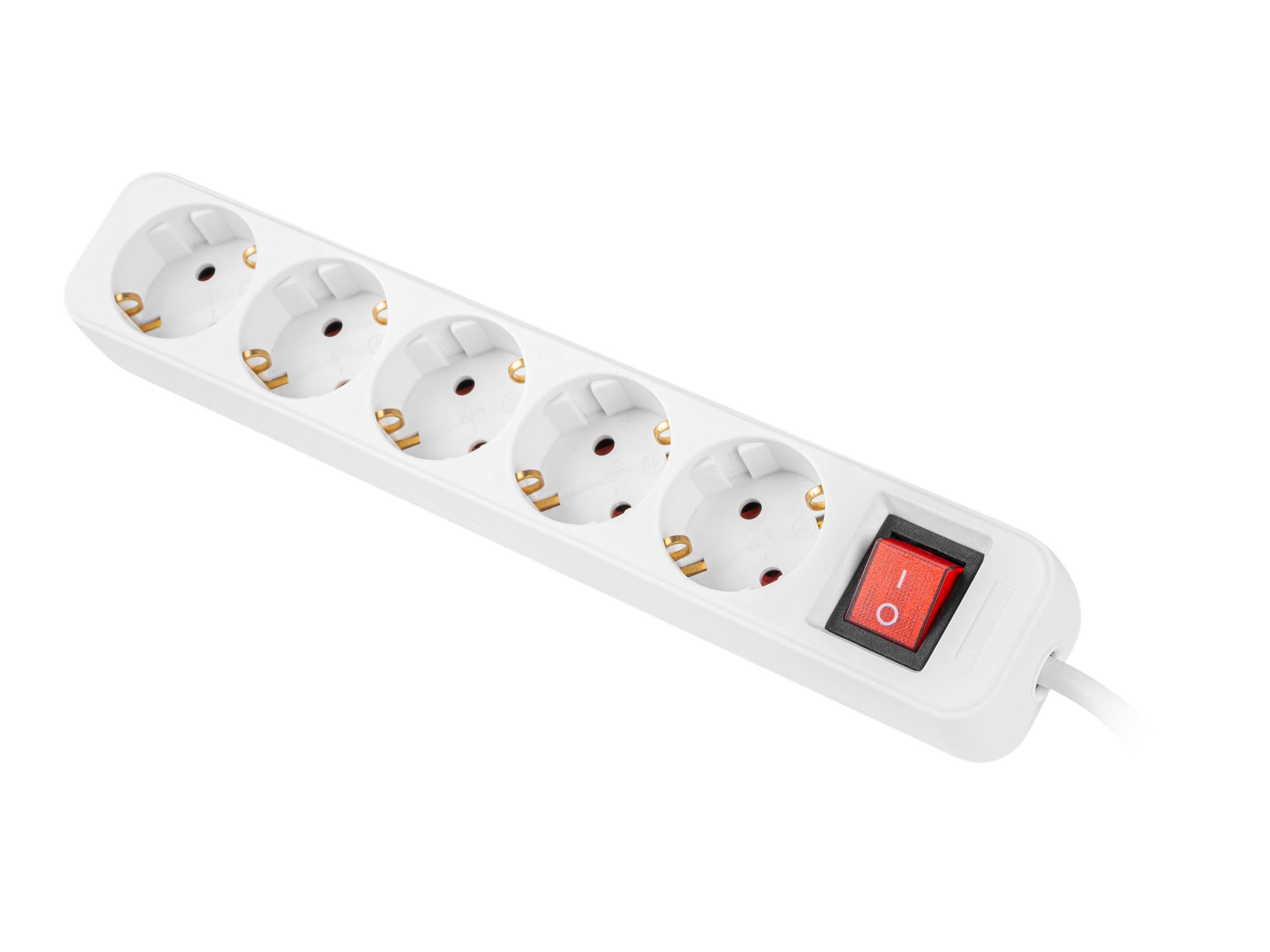 Lanberg - power strip - with circuit breaker - 2500 Watt